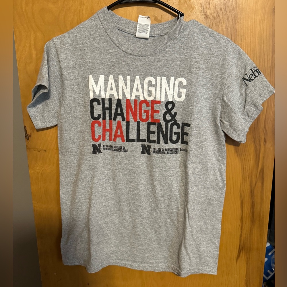 Small Gray Gildan T-Shirt